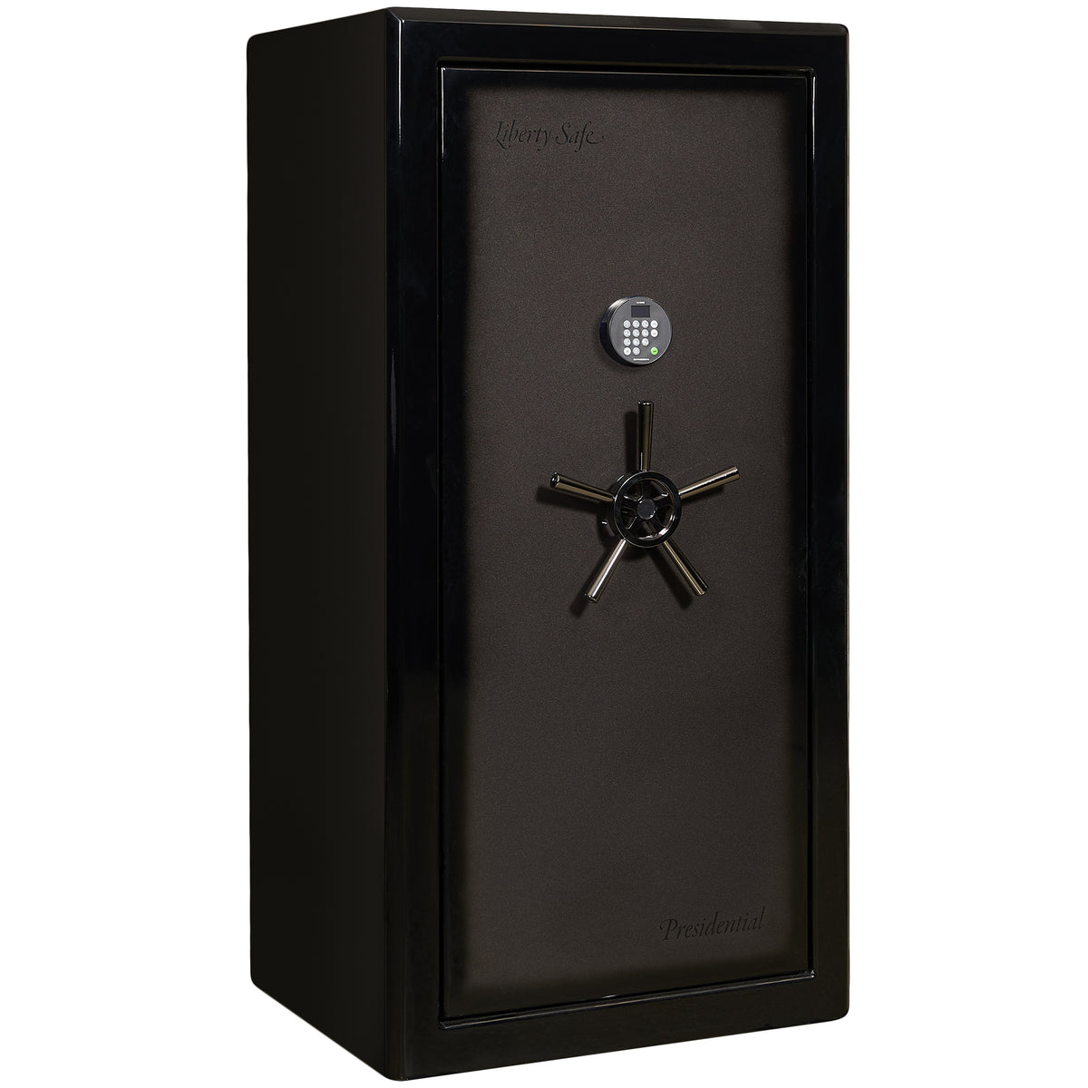 Presidential Series | Level 10 Security | 2.5 Hours Fire Protection | 25 | Dimensions: 60"(H) x 30"(W) x 24.75"(D*) | Gray Charcoal Gloss | Electronic Lock - Closed